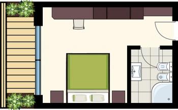 Camera doppia - Tipo 1