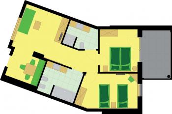 Suite Millegoglie Trilocale