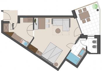 Appartement Löwenzahn