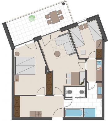 Apartment Schafgarbe